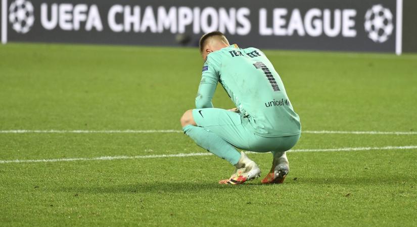 Sérülés a Szuperkupa-elődöntő előestéjén, a Barca kapus visszautazott Spanyolországba