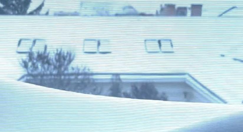 Hóbuckák ólálkodnak az ablakok alatt Győrben - videó