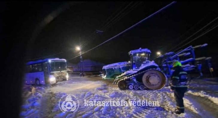 Az időjárás adta a legtöbb munkát a tűzoltóknak 