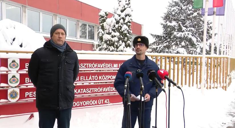 Hóhelyzeti tapasztalatok – Nyomatékos kérései vannak a lakosságtól az operatív törzsnek