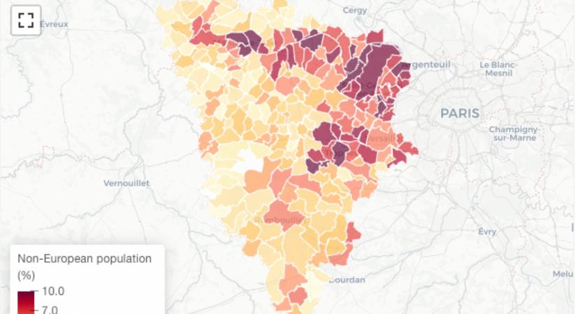 Döbbenetes applikáció mutatja be a franciaországi változásokat