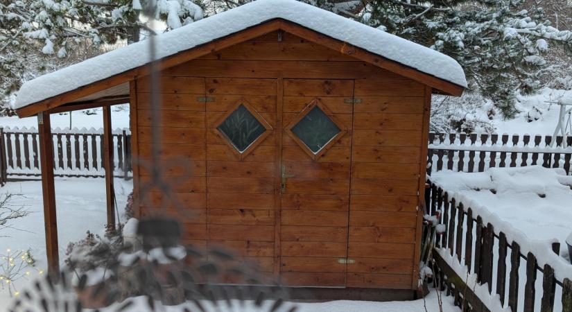 30 centis takaró: itt esett a legtöbb hó