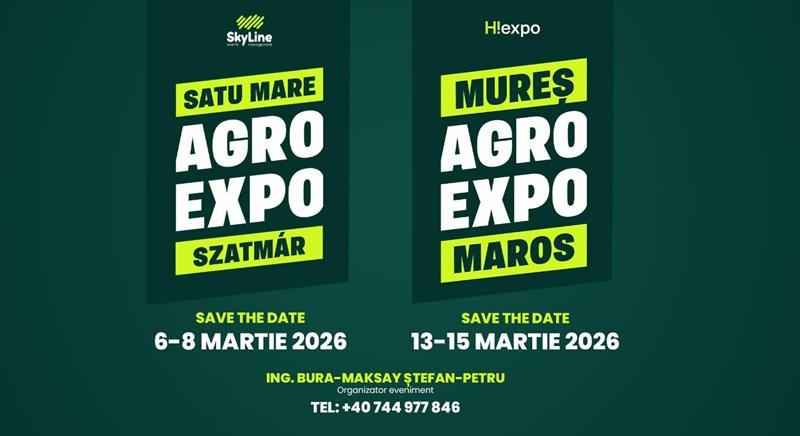 Agro Expo Szatmárnémetiben és Marosvásárhelyen