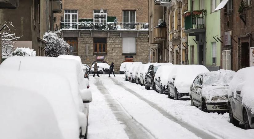 Itt vannak az adatok, ennyi hó zúdult Magyarországra