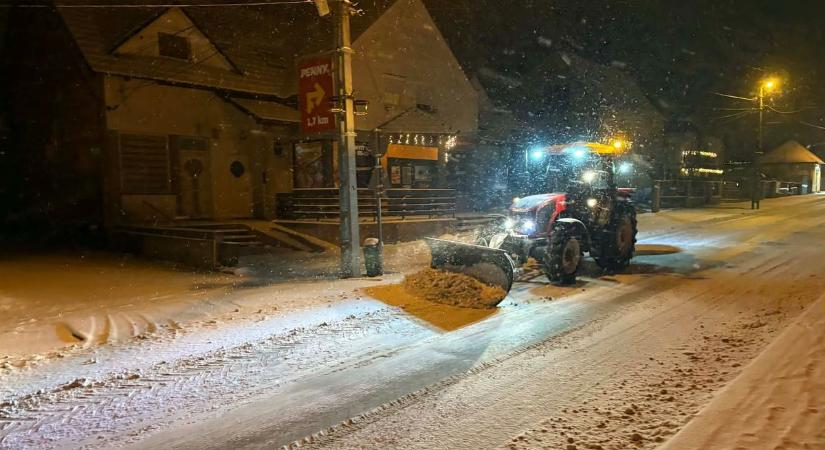 A hóhelyzet miatt rendkívüli ügyeletet szervezett az önkormányzat