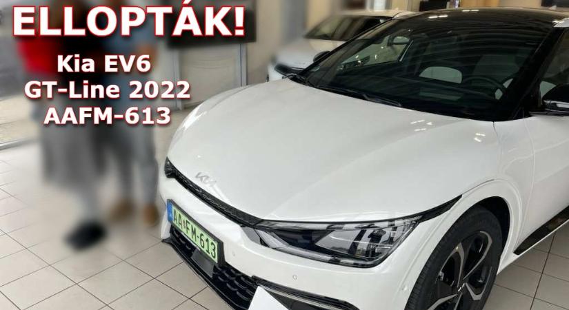 Másfél perc alatt ellopták a Kia EV6-ot Törökbálinton