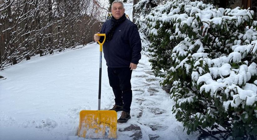 Orbán Viktor megszólalt a havazás miatt, a kormányülés őt is próbára tette – ezt jobb, ha mindenki betartja!