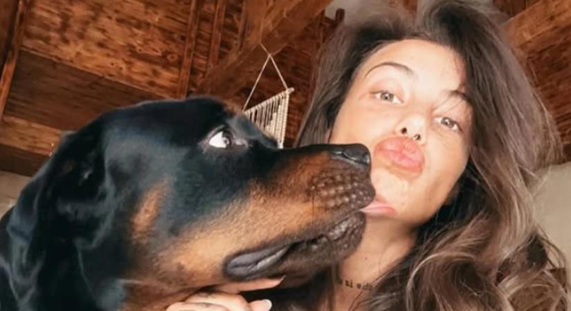 Ámokfutás a hóban: Tóth Andi kutyusa ellopta a show-t!