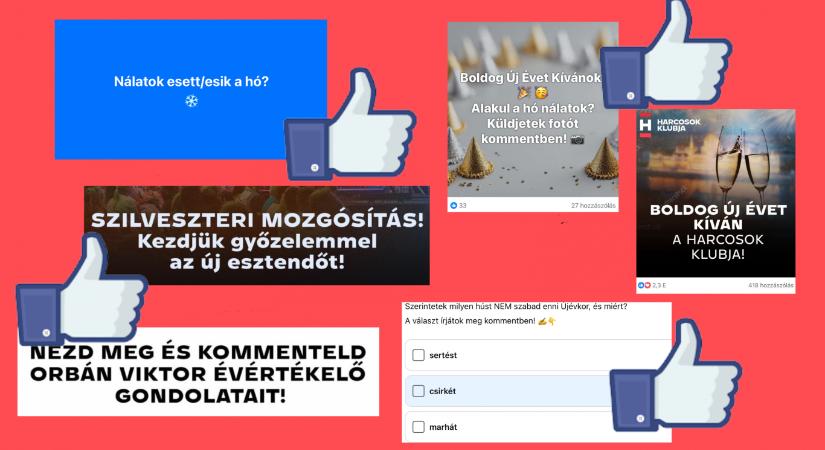 Még szilveszter éjszakáján is akcióba hívták a Fidesz digitális harcosait