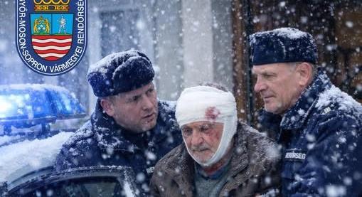 Eltévedt idős férfit mentettek meg Sopronban a rendőrök az éjszakai hidegben