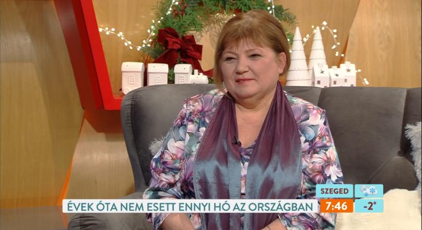 Pártai Lucia szerint akár -20 fok is lehet a napokban