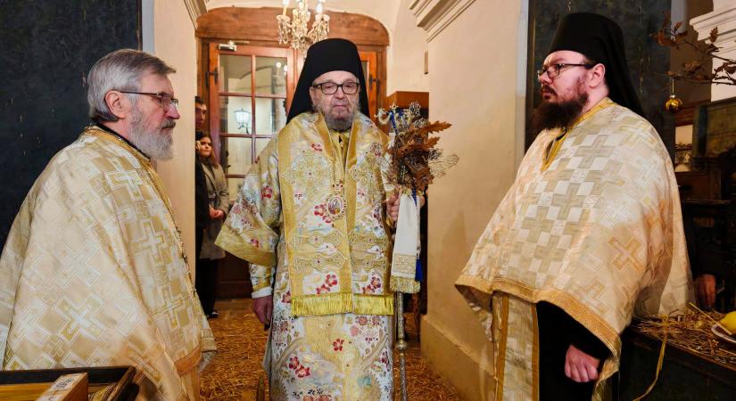 Ortodox karácsonyt ünnepelnek a hívek Magyarországon is