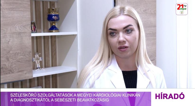 Széleskörű szolgáltatások a megyei kardiológiai klinikán a diagnosztikától a sebészeti beavatkozásig (videó)