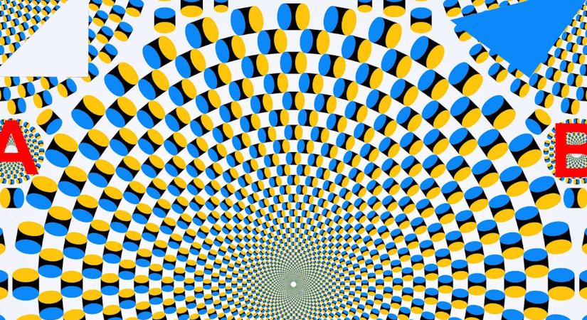 Optikai illúzió: melyik háromszög a legnagyobb a négy közül? 120 feletti az IQ-ja, ha eltalálja!