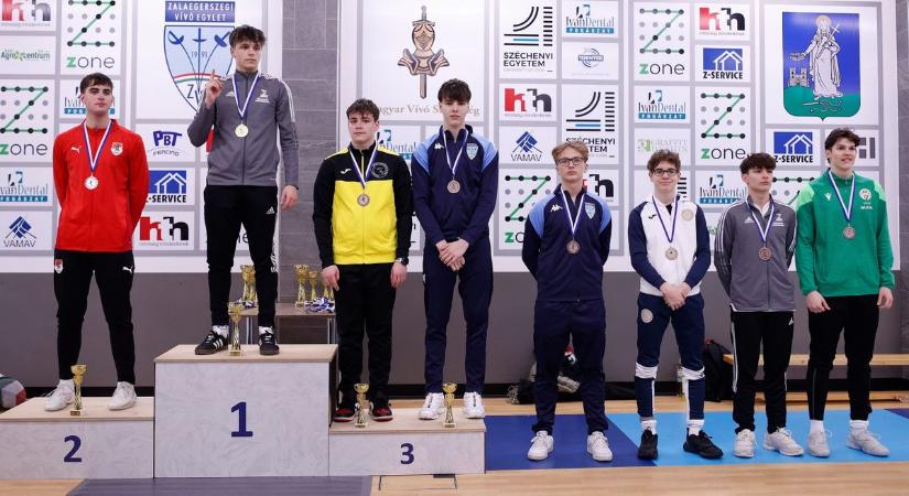 Gróf Domonkos és a hazai pást: bronzérmes évkezdet a válogatón