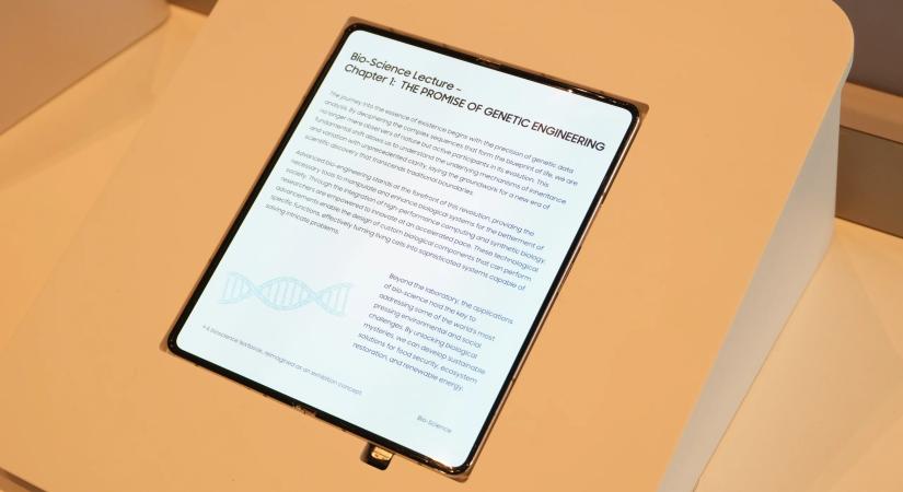 Ez lehet az iPhone Fold kijelzője?