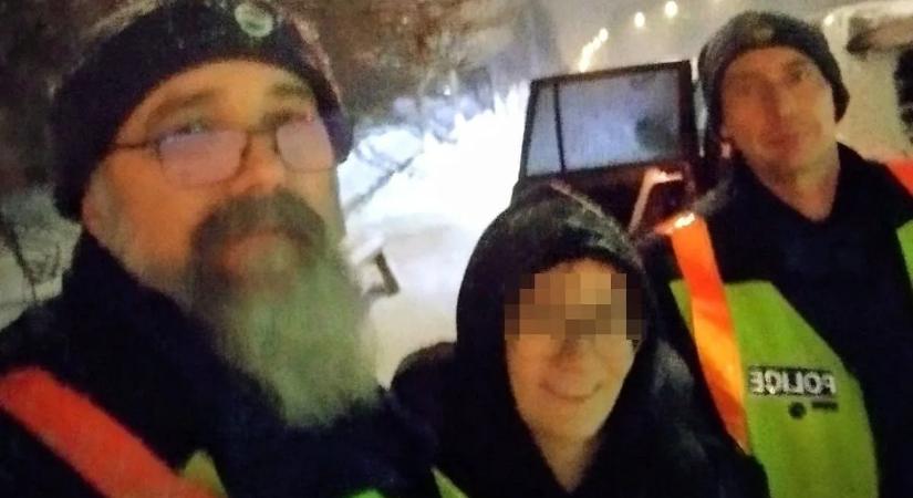 Rendkívüli összefogás mentette meg a hóviharban eltévedt lány életét