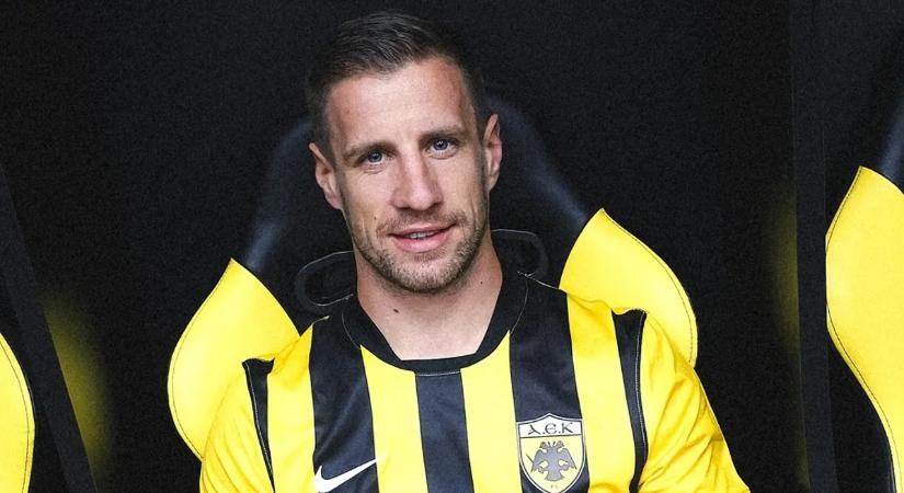 Varga Barnabás túlesett az első edzésén az AEK-nál