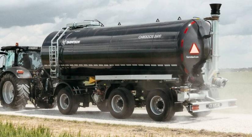 A Farmtech új tartálykocsival száll harcba a bővülő magyar piacon
