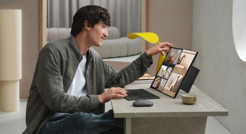 Könnyebb, erősebb, jobb és okosabb: Bemutatkozott az új ASUS Zenbook DUO