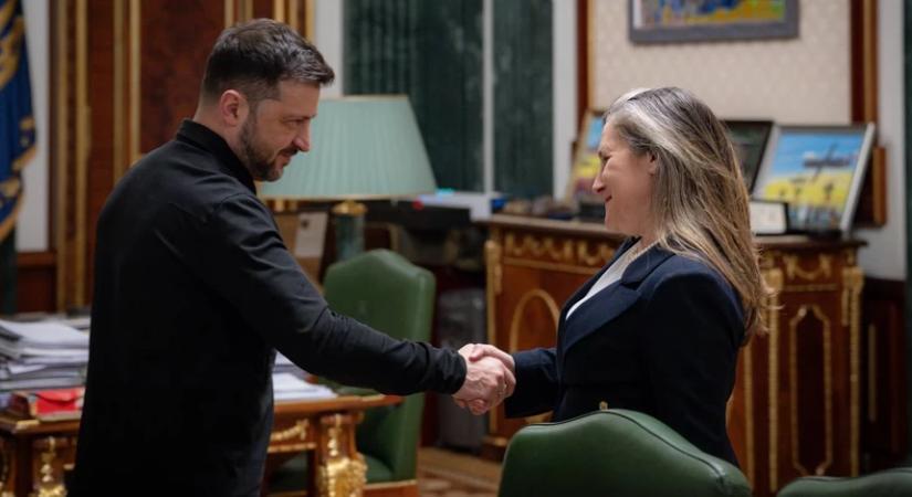 A kanadai miniszterelnök reagált Friland ukrán elnöki tanácsadói kinevezésére