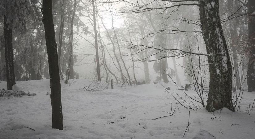 Túrázó pár veszett el a jeges Bükkben – megszólalt a rendőrség