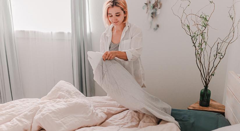 A szakértő szerint hiba, ha kéthetente mosod az ágyneműt