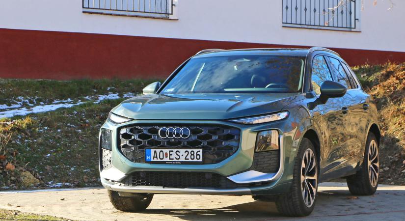 Ezt tudja alap motorral a magyar gyártású Audi Q3