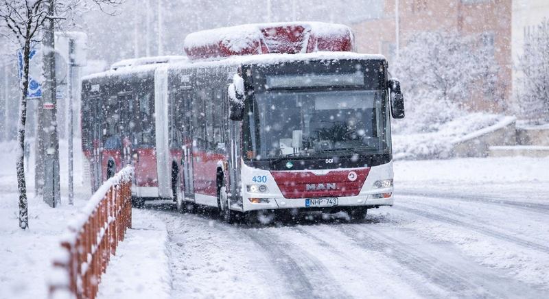 Módosul a buszközlekedés a hóhelyzet miatt