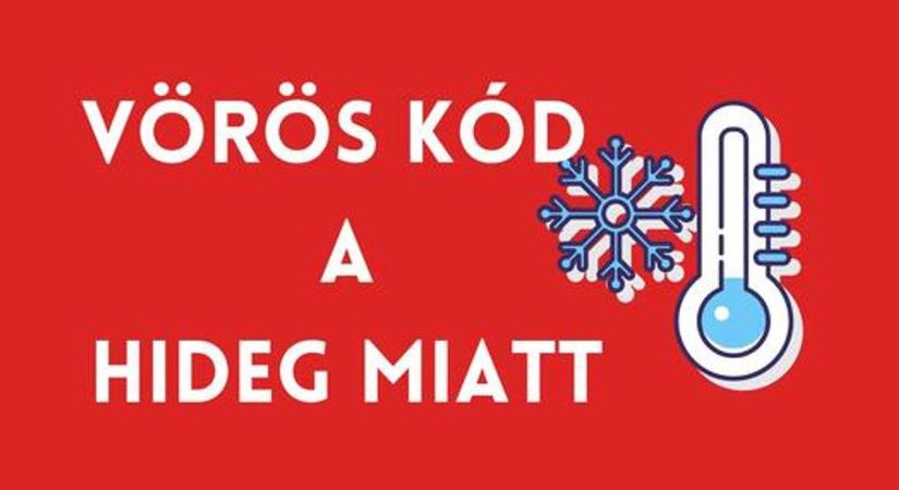 Kiadták a vörös kódot, mínusz 10 Celsius-fok is jöhet