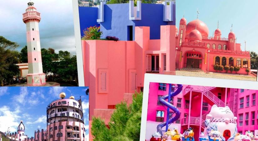 Rózsaszín építészeti csodák a világ minden tájáról, amiket látni kell