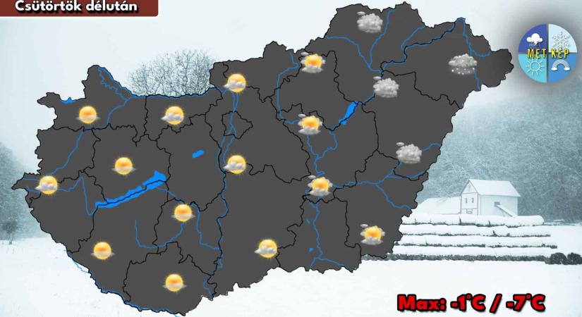 Északkeleten még havazhat, a szeles idő többfelé hófúvást is okozhat