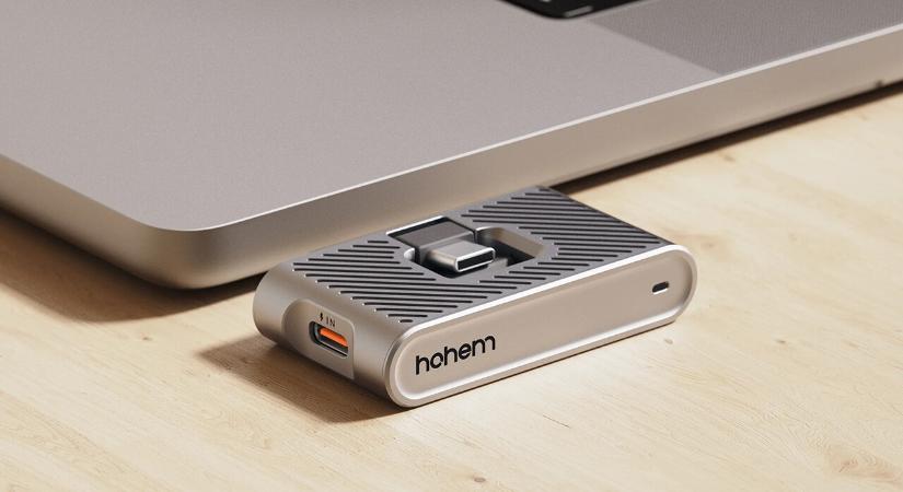 CES 2026: A Hohem kompakt SSD-je telefonos USB-elosztó is