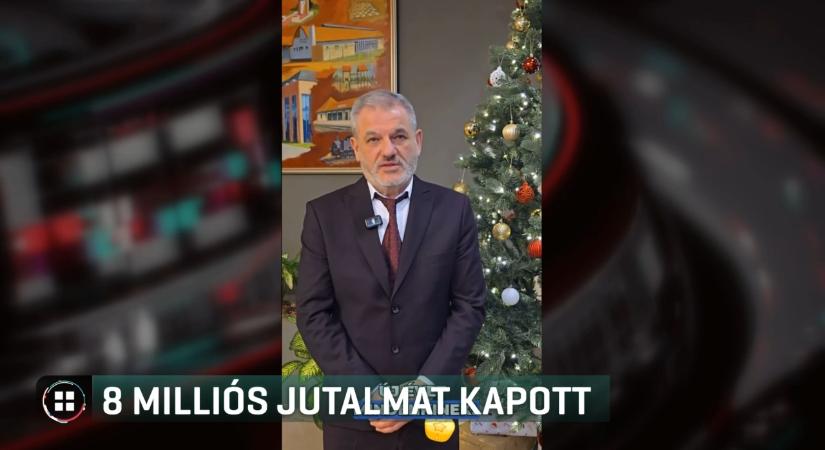 8 milliós év végi jutalmat kapott a gyáli polgármester