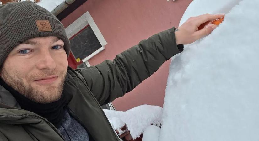 „Nagyon hálásak voltak” – Összehozta az embereket a havazás