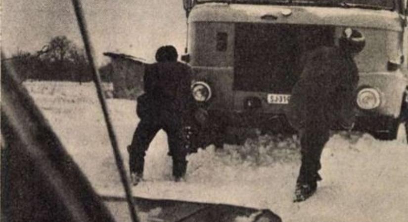 Napokra megbénult Vas megye: az 1987-esnél is nagyobb hó szakadt a nyakunkba 1986 telén - fotók