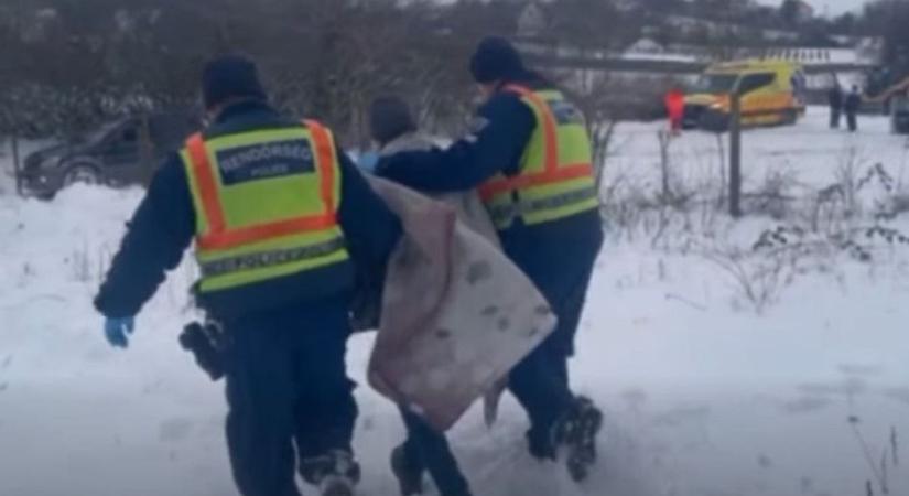 Életeket mentettek a balatonalmádi rendőrök (videó)
