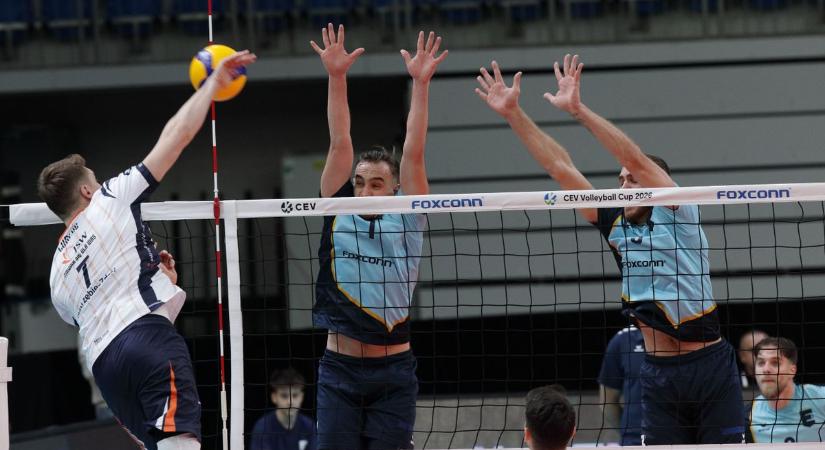 Sima vereséggel búcsúzott a CEV Kupától a MÁV Előre