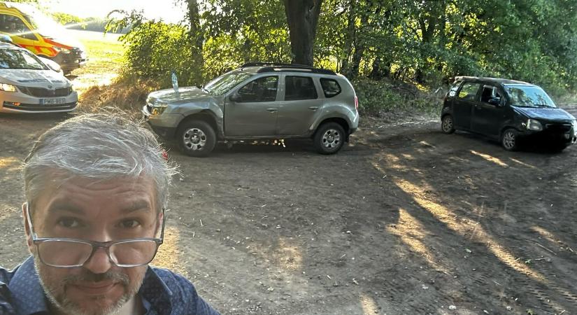 80 ezer forintos bírságot kapott a Hadházyt üldöző sofőr, aki felborult Hatvanpusztán