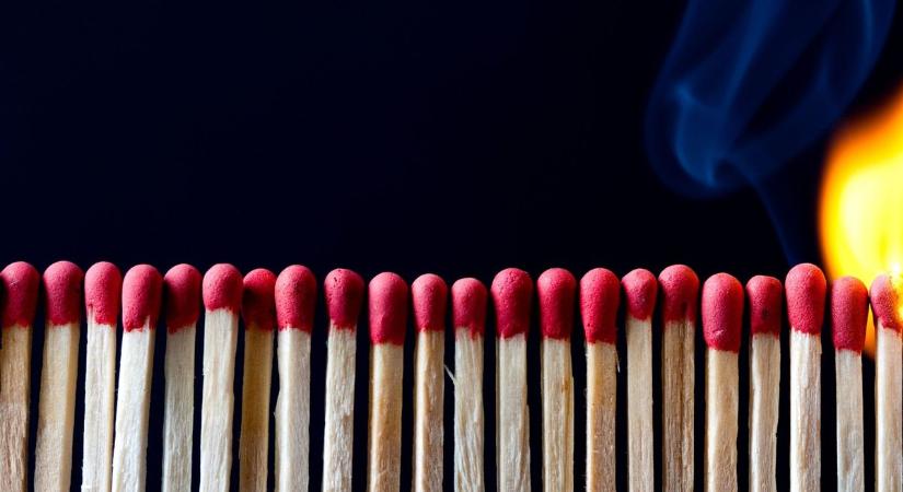 Kályha gyulladt ki Szerecsenyben