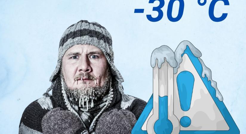 Hamarosan csak röpködnek majd a mínuszok – jön a szibériai levegő