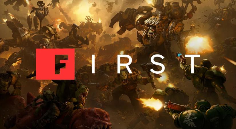 A Warhammer 40K: Dawn of War 4 új, grandiózus előzetese a brutális orkhordákat mutatja be – IGN First