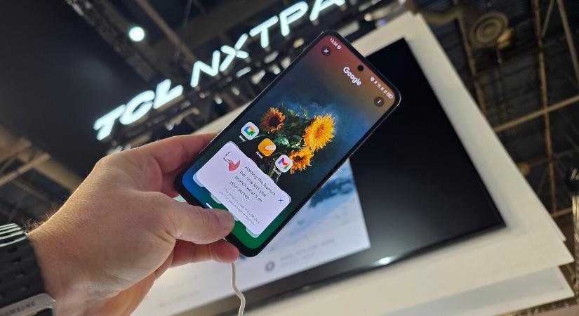 CES 2026: Nem folyt ki a szemünk a TCL papírképernyőit bámulva