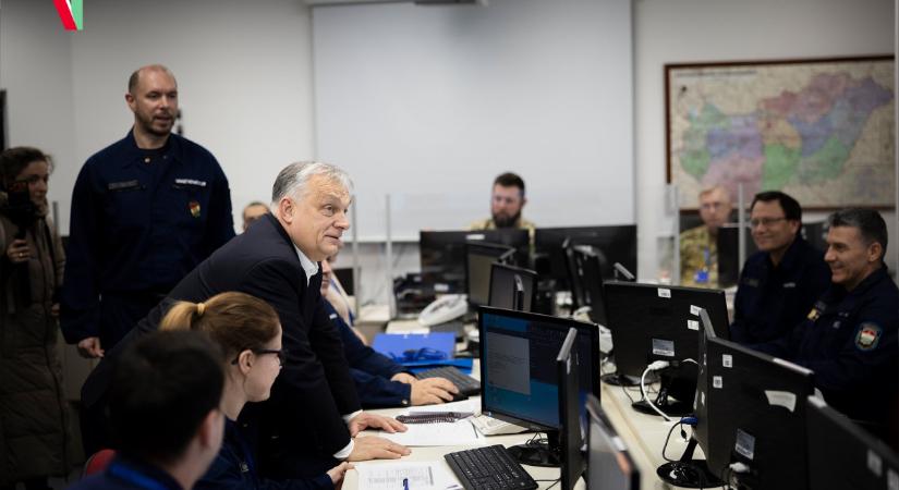 Az operatív törzs munkáját hátráltatta ma este Orbán Viktor