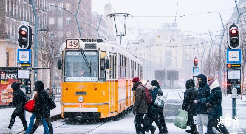 Figyelmeztetést adott ki a BKK a budapesti hóhelyzet miatt, amiről jobb tudnunk