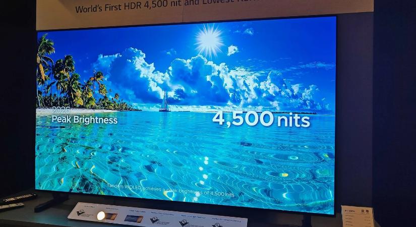 A Samsung és az LG is bejelentette a világ legfényesebb OLED tévéjét a CES-en