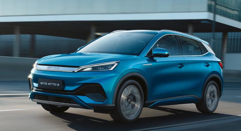 A BYD adott el a legtöbb új elektromos autót 2025-ben Magyarországon