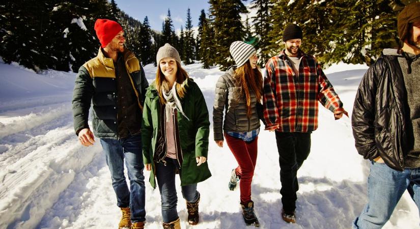 Séta a hóban: meglepő hatással lehet a testképre