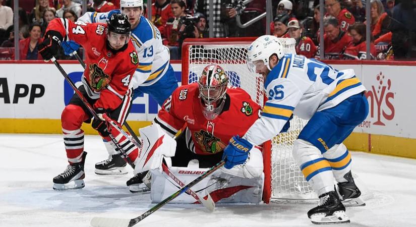 NHL: a Chicago tíz gólt hozó meccsen győzte le a St. Louist