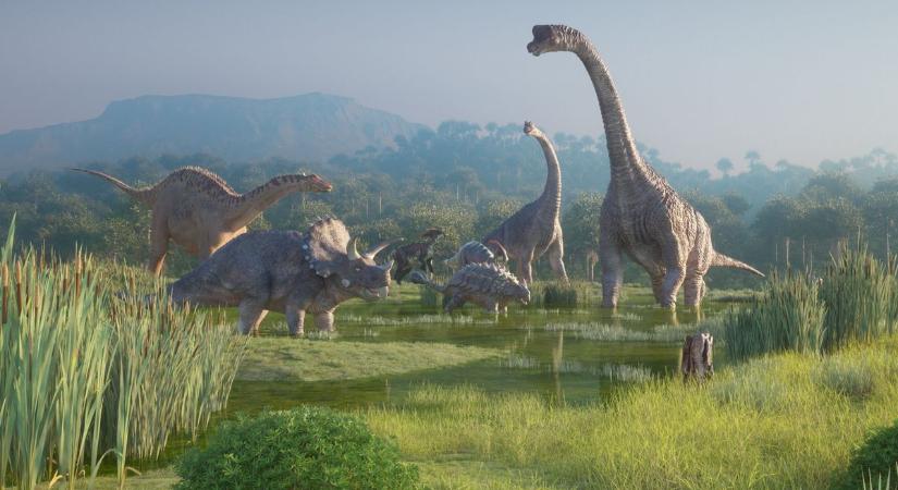 Egykor élt emlősök és hüllők is felbukkannak a dinoszauruszok között a festői Malomvölgyben